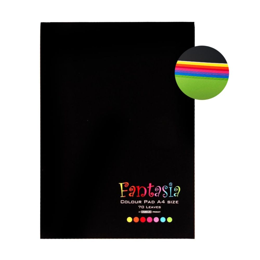 Fantasia color pad A4 70L- Grandluxe