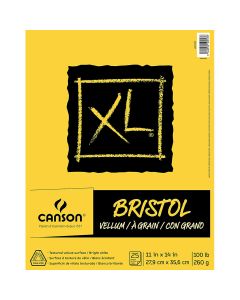 Canson XL Series Bristol Vellum Paper Pad 11" x 14" - 400061839
